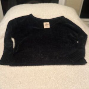 Hollister Black V-Neck Women's Sweater